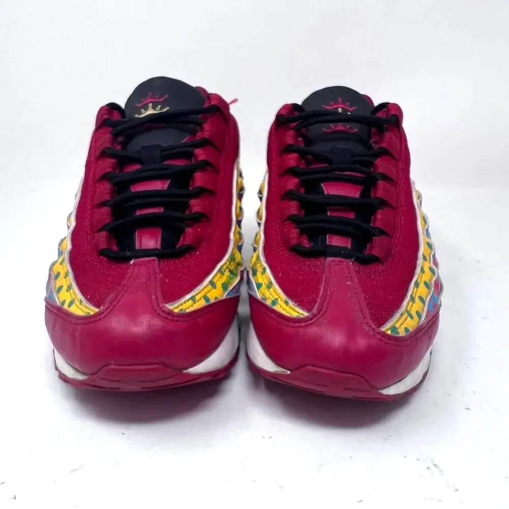 Nike Air Max‎ 95 Baltimore Home Sneaker CI4422-600 Red White Size 6Y Womens 7.5